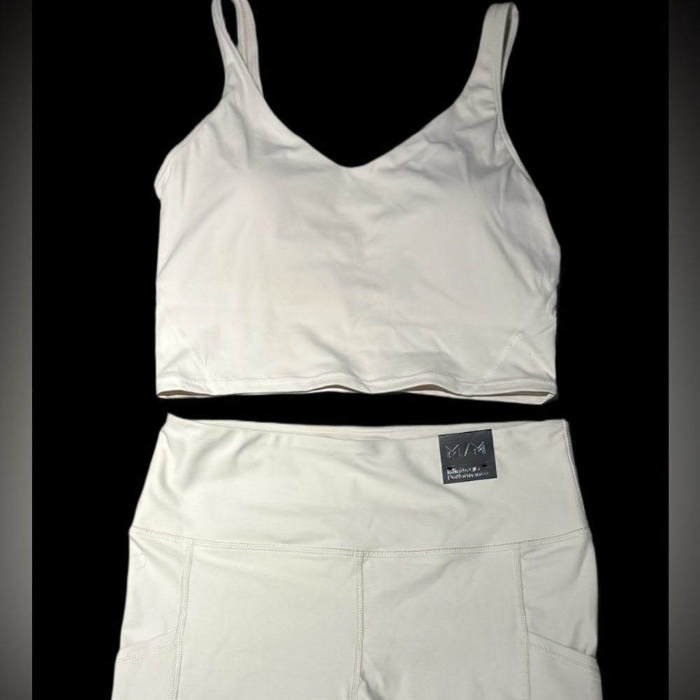 NWT Infinite Performance Set | Biker Shorts | Sports Bra | Both pieces